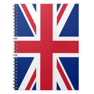 Union Jack National Flag of United Kingdom England Notebook