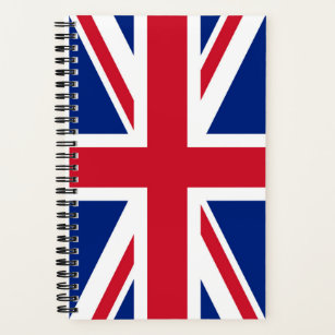 Union Jack National Flag of United Kingdom England Notebook