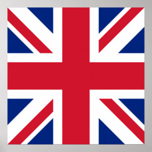 Union Jack National Flag of United Kingdom England Poster
