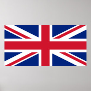 Union Jack National Flag of United Kingdom England Poster