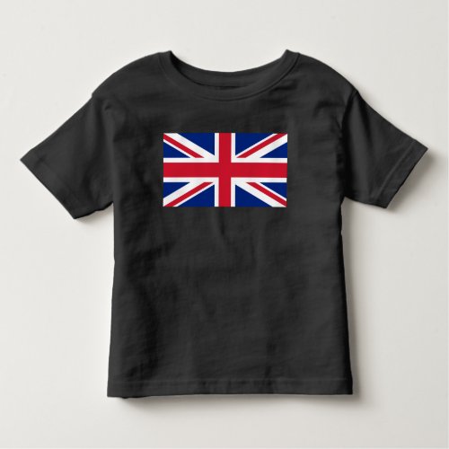 Union Jack National Flag of United Kingdom England Toddler T_shirt