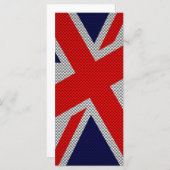 Union Jack on Carbon Fiber Style Print (Front/Back)