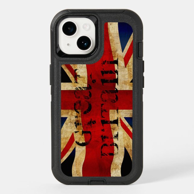 Union Jack  Otterbox iPhone Case (Back)