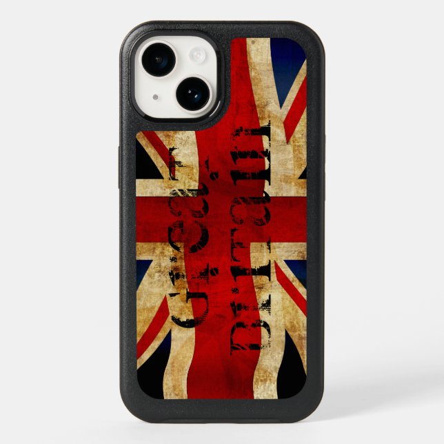 Union Jack  Otterbox iPhone Case (Back)