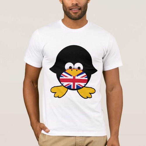 Union Jack Penguin T_Shirt