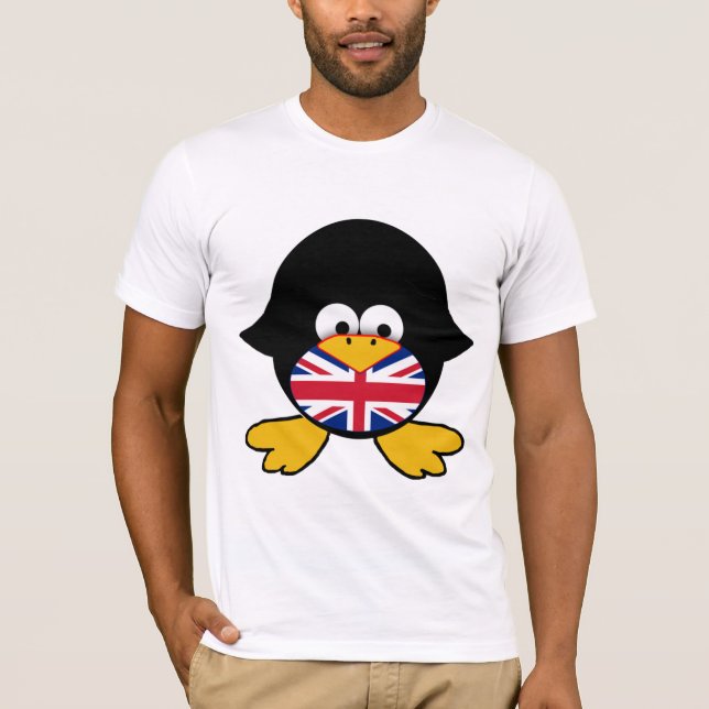 Union Jack Penguin T-Shirt (Front)