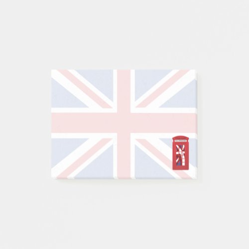 Union Jack Phone Booth Post_it Notes