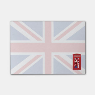 Union Jack, Phone Booth Post-it Notes