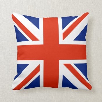 Union Jack Pillow by Richard__Stone at Zazzle