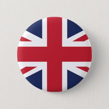 Union Jack Pinback Button by CandiCreations at Zazzle