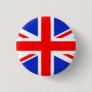 "UNION JACK" PINBACK BUTTON
