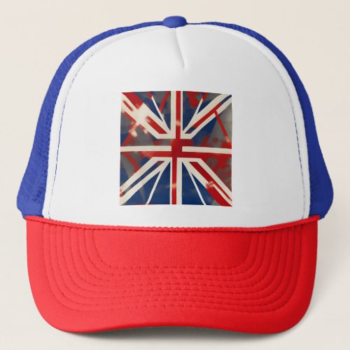 Union Jack  Pop Art Style Trucker Hat