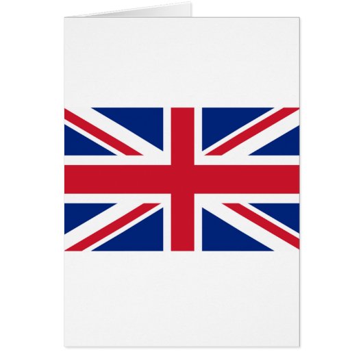 Union Jack Products and T shirts Cards (Front)