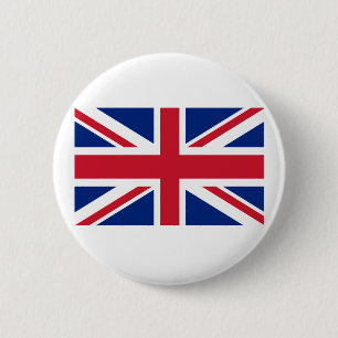 Union Jack Products and T shirts Pinback Button
