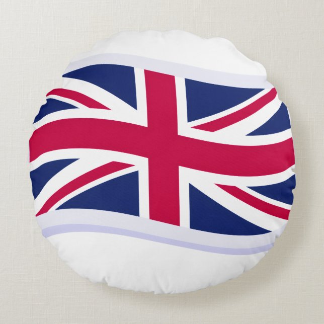 Union Jack Round Cushion 41cm (Front)