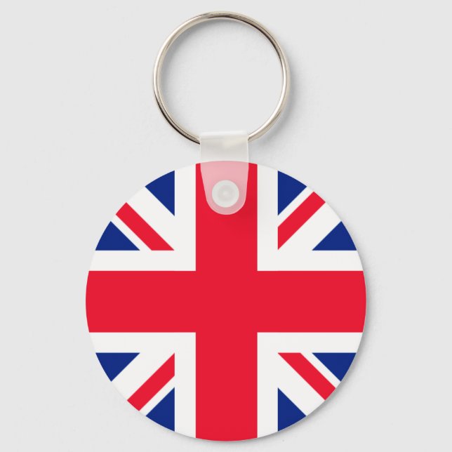 Union Jack Roundel Keychain (Front)