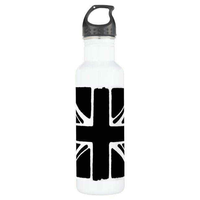 Union Jack Stainless Steel Water Bottle (Front)