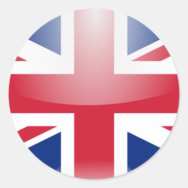 Union Jack Sticker (Front)