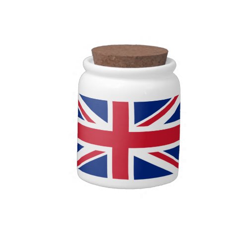 Union Jack Tea Set Candy Jar