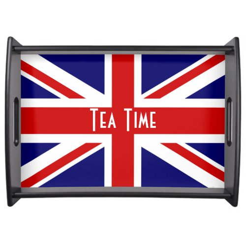 Union Jack Tea Time Serving Tray