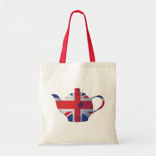 Union Jack Teapot Tote Bag
