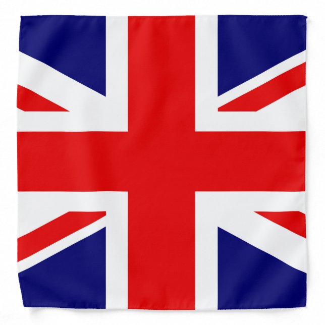 UNION JACK - THE BRITISH FLAG     BANDANA (Front)