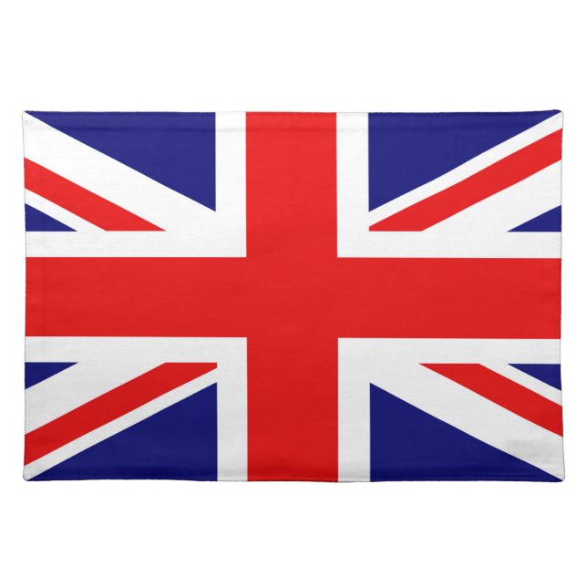 UNION JACK - THE BRITISH FLAG     CLOTH PLACEMAT (Front)