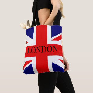 Union Jack the British Flag London Tote Bag
