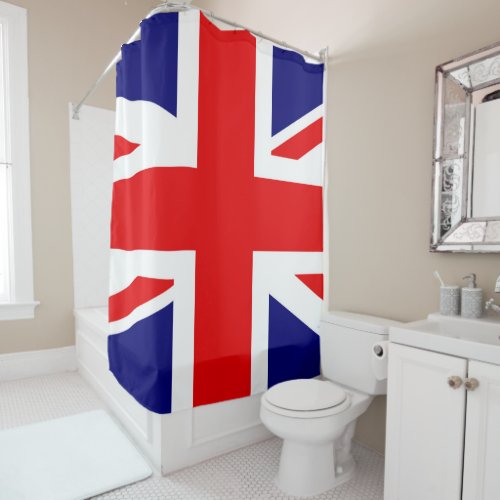 UNION JACK _ THE BRITISH FLAG     SHOWER CURTAIN