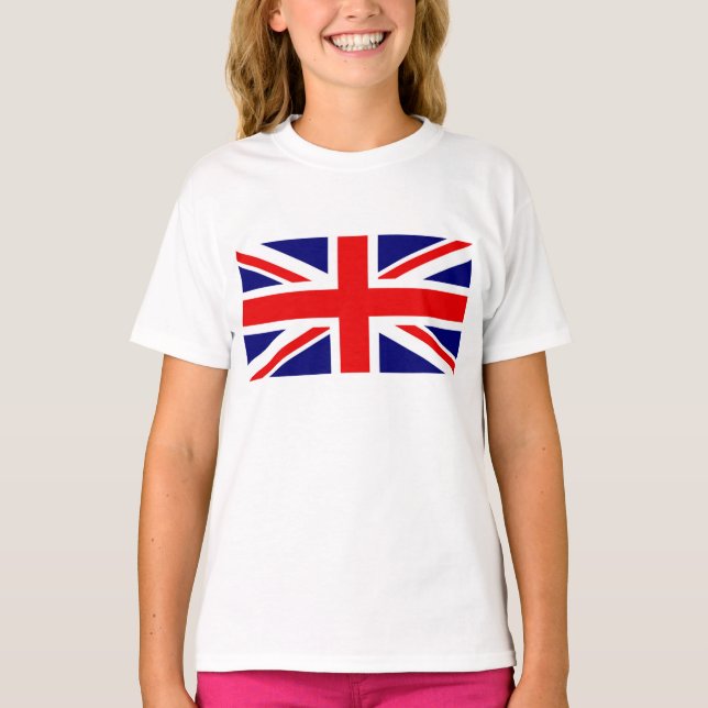 UNION JACK - THE BRITISH FLAG        T-Shirt (Front)
