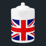 UNION JACK - THE BRITISH FLAG     TEAPOT<br><div class="desc">UNION JACK - THE BRITISH FLAG
The Union Jack,  or Union Flag,  is the de facto national flag of the United Kingdom.</div>
