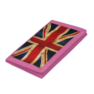 Union Jack Trifold Wallet