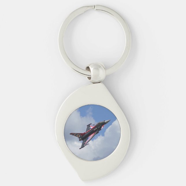 Union Jack Typhoon Keychain (Front)