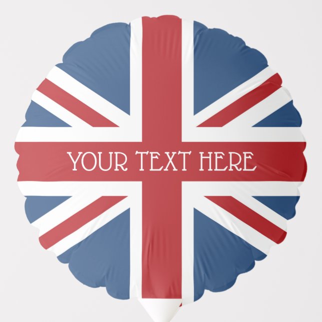 Union Jack UK Flag Balloon (Front)