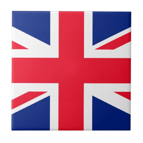 Union Jack _ UK Flag Ceramic Tile