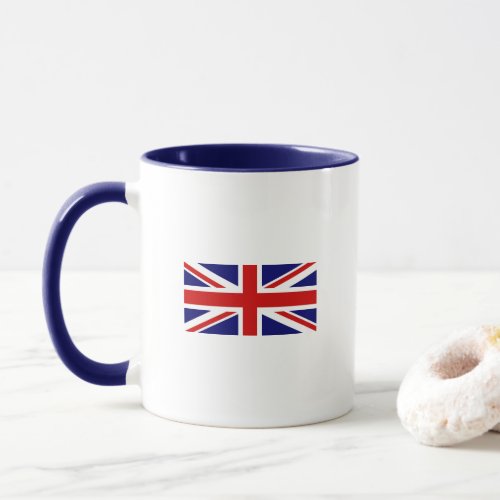 Union Jack UK Flag Coffee Mug