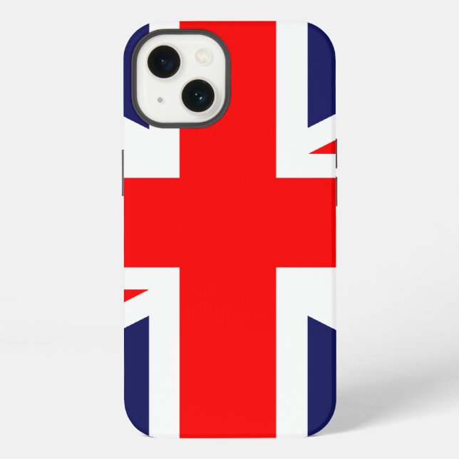 Union Jack - UK Flag Iphone Case (Back)