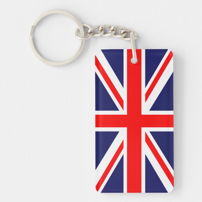 Union Jack - UK Flag Keychain (Front)