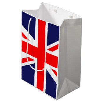 Union Jack - Uk Flag Medium Gift Bag by FlagGallery at Zazzle