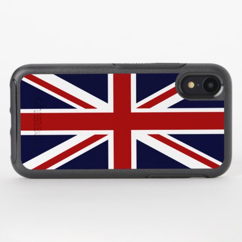 Union Jack UK Flag OtterBox Symmetry iPhone XR Case