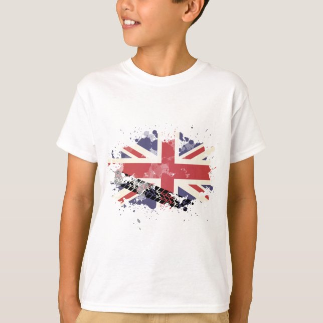 Union Jack UK Flag T-Shirt (Front)