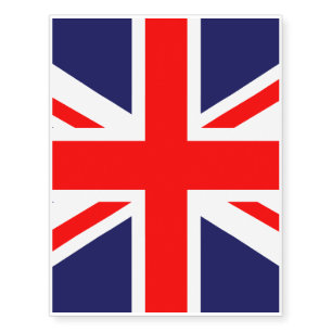 Union Jack - UK Flag Temporary Tattoos