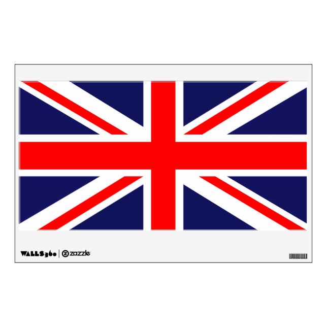 Union Jack - UK Flag Wall Decal (Front)