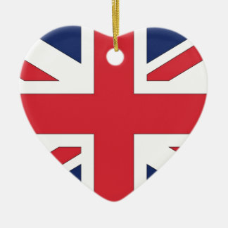 Union Jack/ Union Flag of United Kingdom Ceramic Ornament