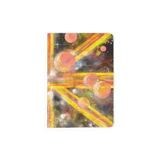 Union Jack "Union Jackalaxy" Passport Holder. Passport Holder