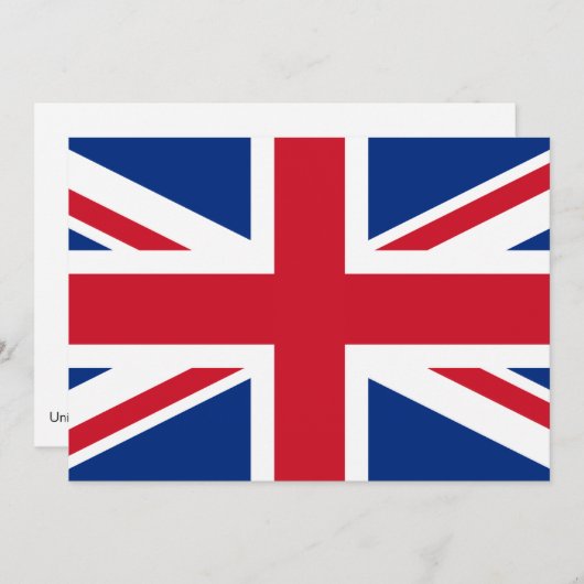 Union Jack United Kingdom (Front/Back)