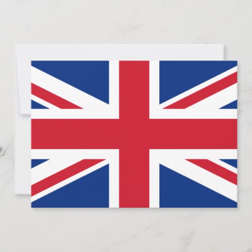 Union Jack United Kingdom Announcement