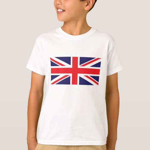 Union Jack United Kingdom Flag T_Shirt