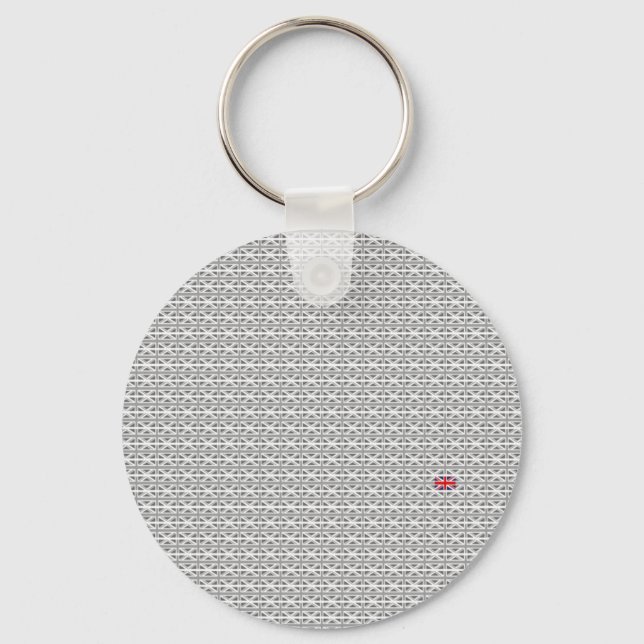 Union Jack - United Kingdom Keychain (Front)