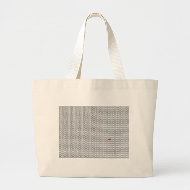 Union Jack - United Kingdom Large Tote Bag (Front)
